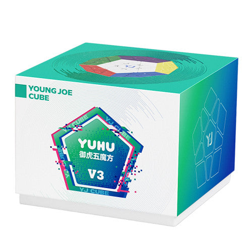 YJ YuHu Megaminx V3 (Magnetic, MagLev, Ball-Core)