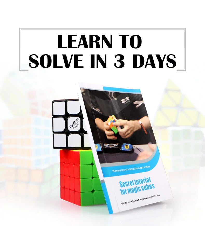 Magic Cubes Book Secret tutorial - Learn to Solve in 3 days
