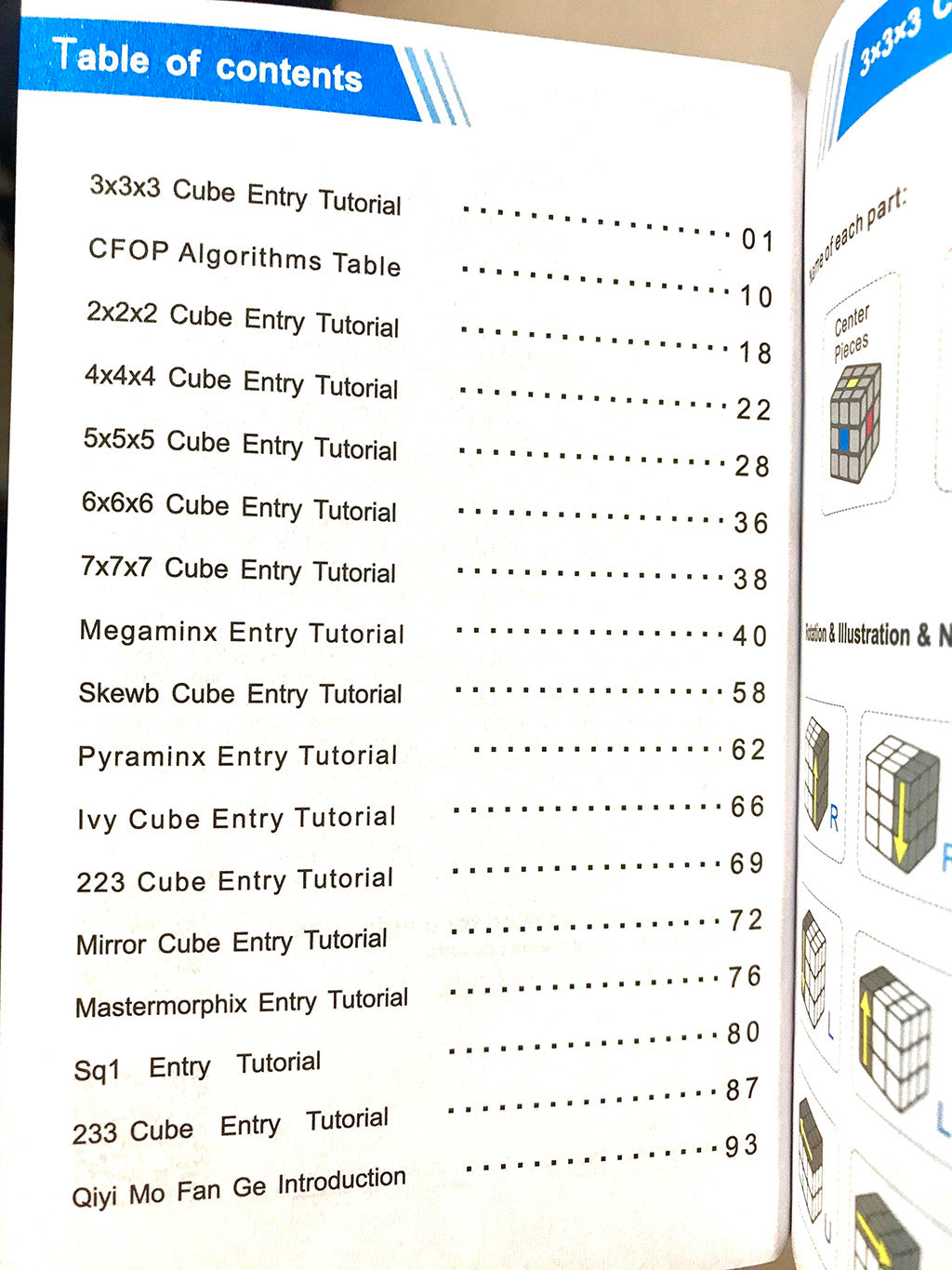 Magic Cubes Book Secret tutorial - Learn to Solve in 3 days