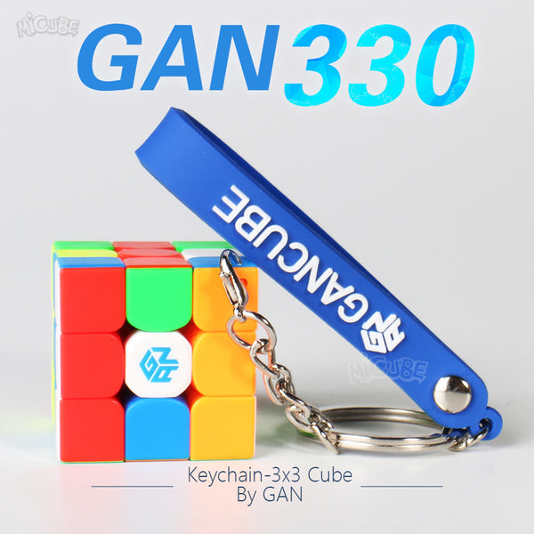 GAN 330 Keychain Mini cube  3x3 tiny cube 3.30cm