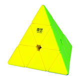 Qiyi Qiming Pyraminx ត្រីកោណ Pyraminx គូប Qi Ming